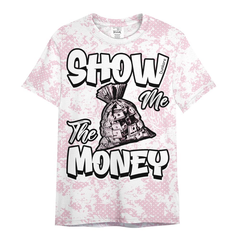 Shirt To Match Orchid 4s - Show Me The Money Retro All Over Print