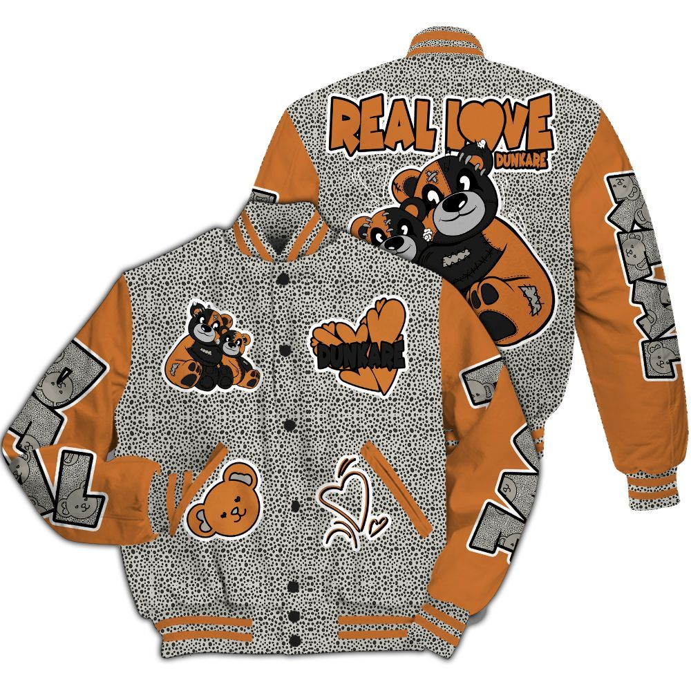 Varsity Jacket To Match Air Max 1 Safari 2024 - Sincere Fondness Bear All Over Print