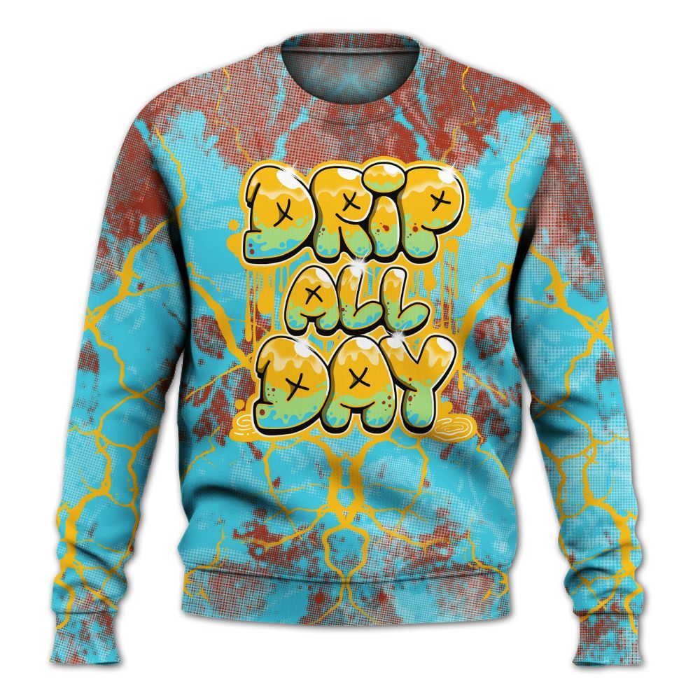 Sweatshirt To Match SB Dunk Di'Orr Greenwood - DRIPPIN Days Graphic Halloween All Over Print