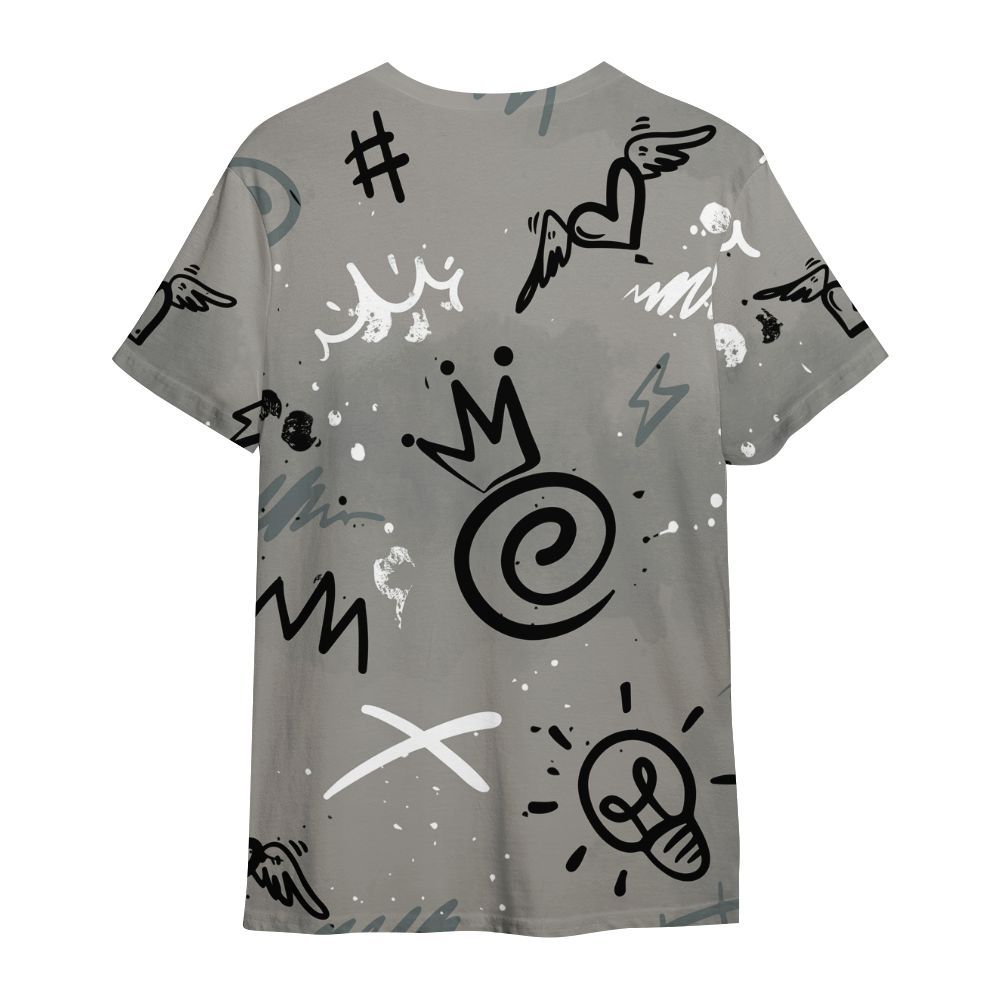 Shirt To Match Cool Grey 9s - Drip Built Di2ferent All Over Print
