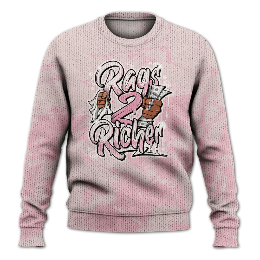 Knitted Sweater To Match Dunk Low KD 17 Aunt Pearl - Rag 2 Rich Graphic