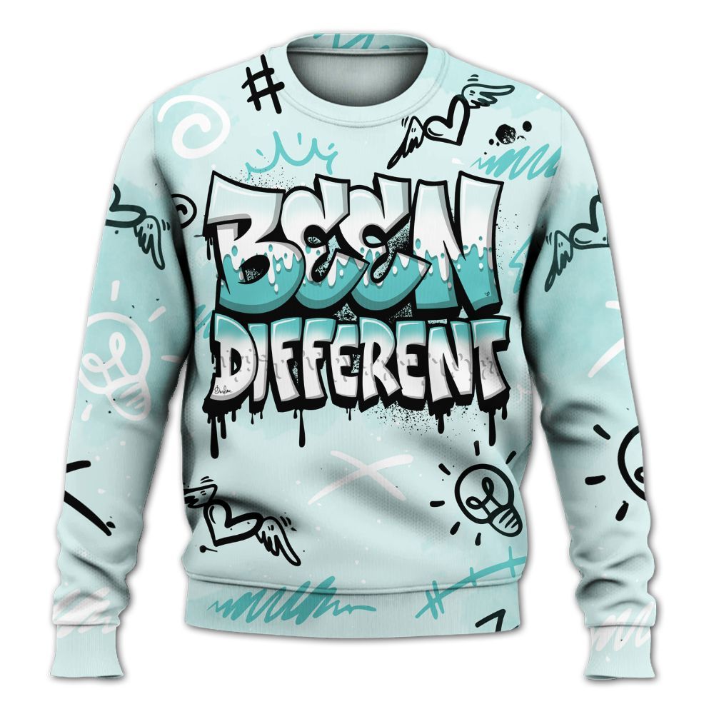 Sweatshirt To Match KD 4 Easter Mint Candy - Drip Been Di2ferent All Over Print