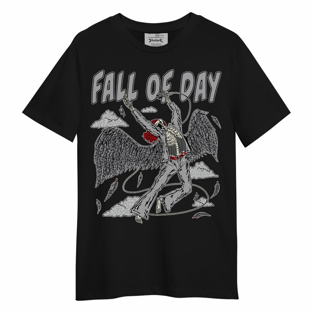 Shirt To Match Cement Grey 3s - Fall Of Days Skeleton Unisex Shirt