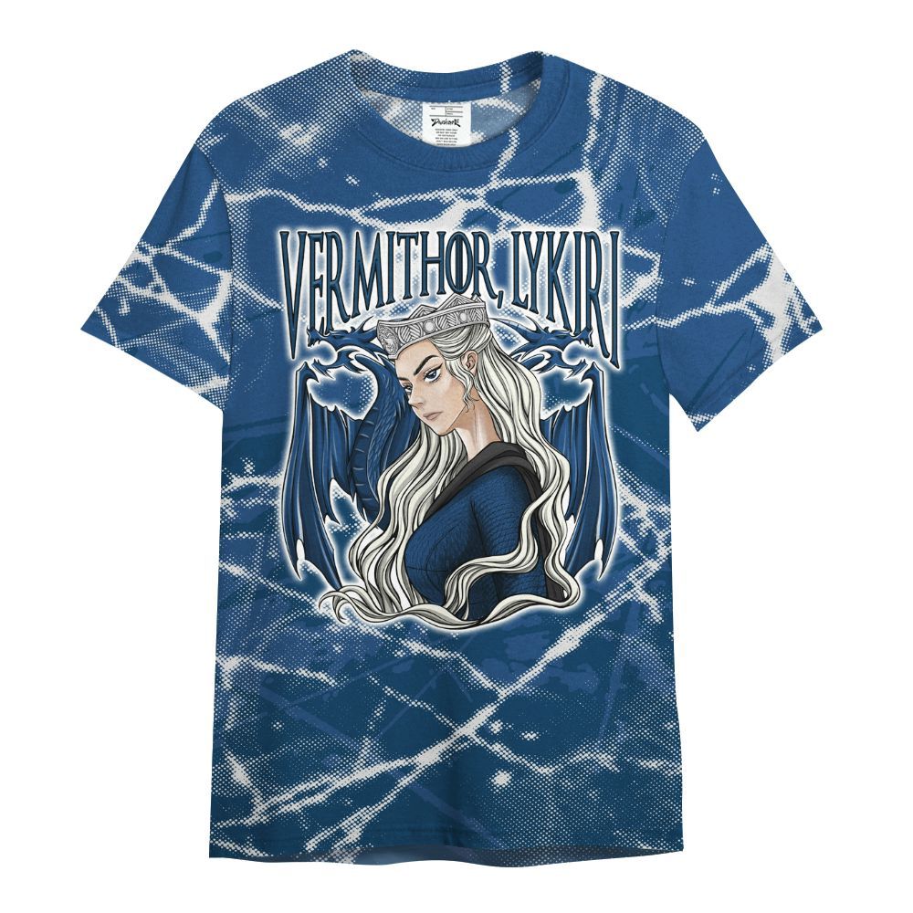 Shirt To Match High OG Midnight Navy 1s - Dragon's Mom! Profound All Over Print