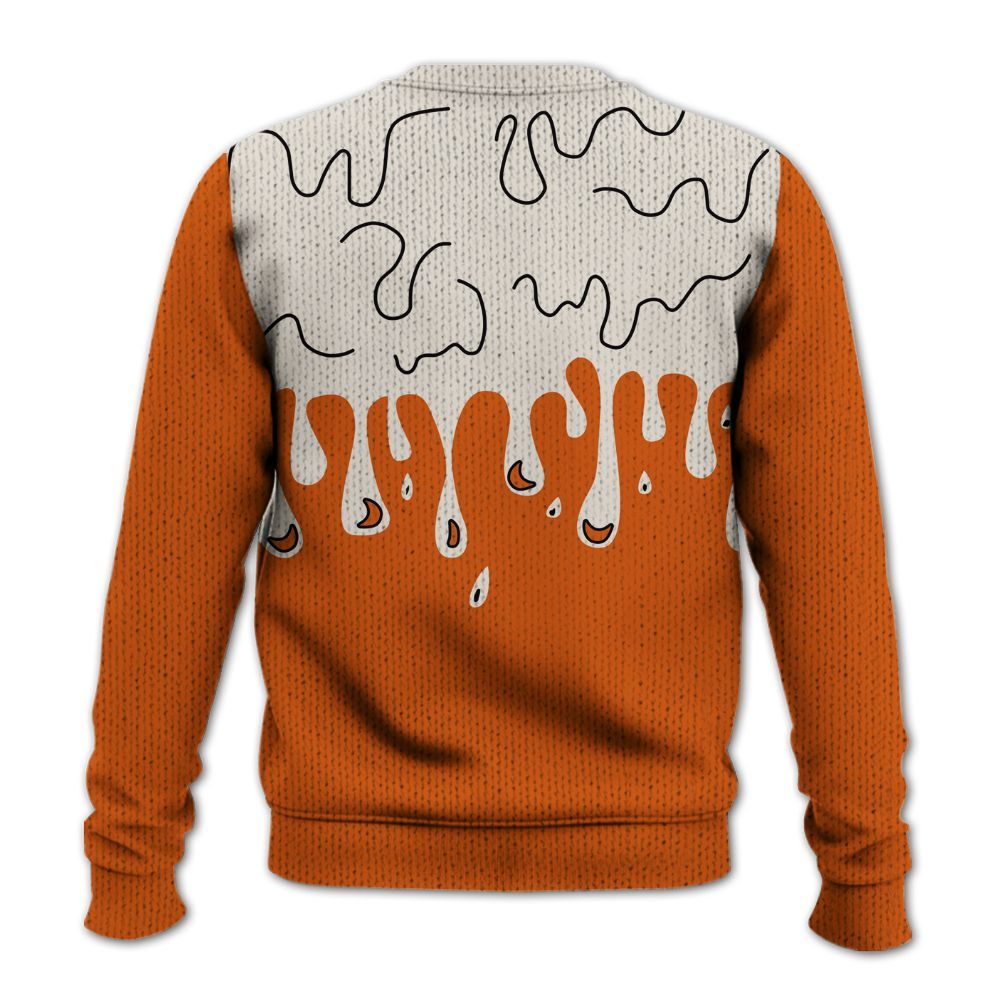 Knitted Sweater To Match SE Craft 5s - Snake Trust No One Drip