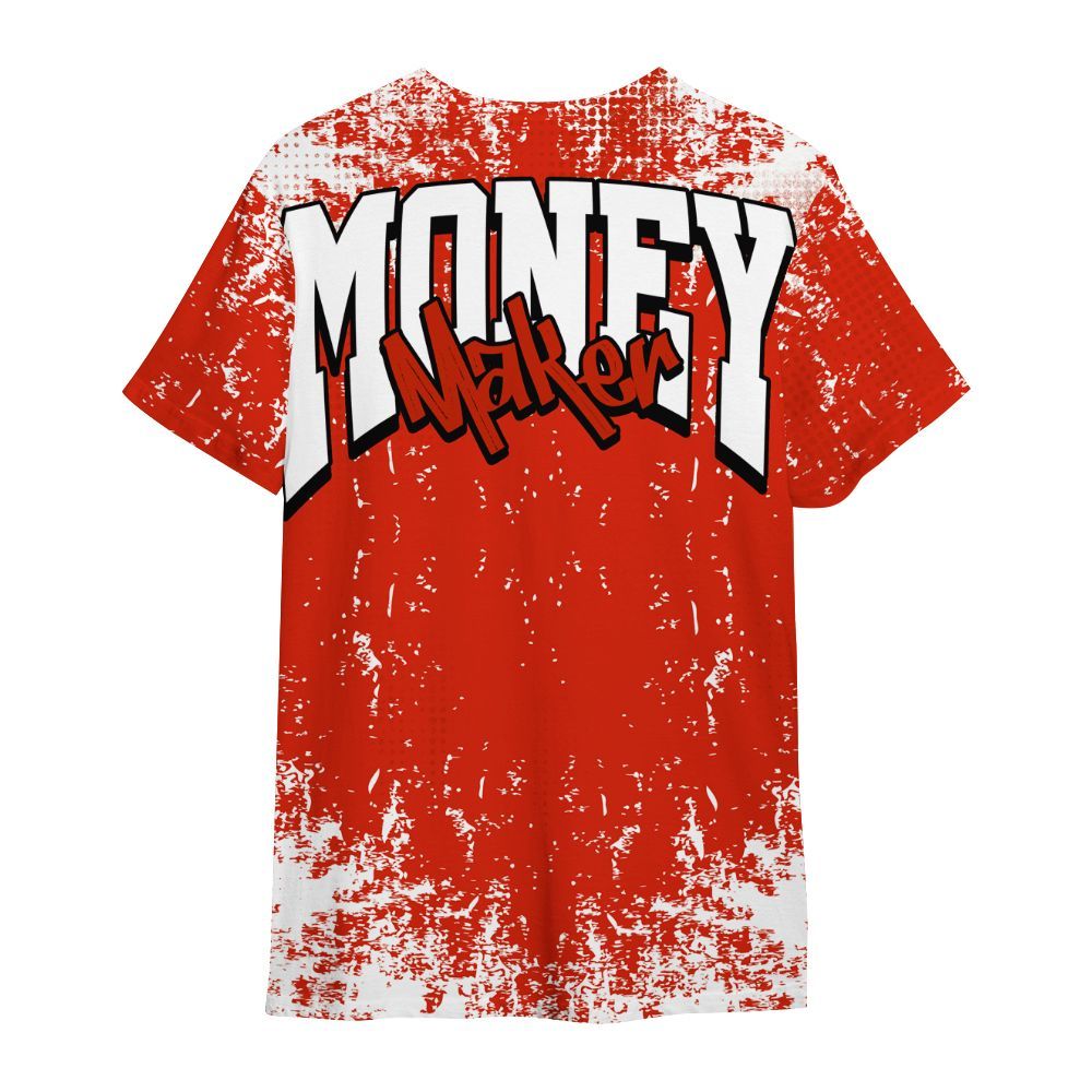 Shirt To Match Retro Cherry 11s - Move In Silence Money Street Retro All Over Print