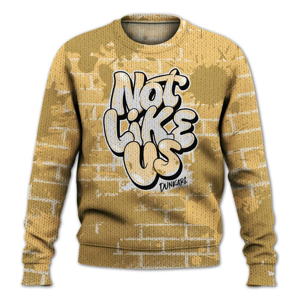 Knitted Sweater To Match Craft Paris 6s - None Like Us Graphic Brick Art