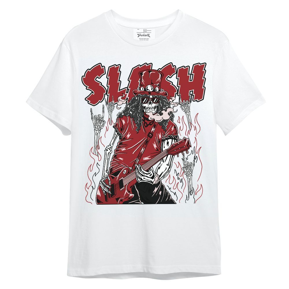 Shirt To Match Alternate Flu Game 12s - Slash Skeleton Unisex Shirt