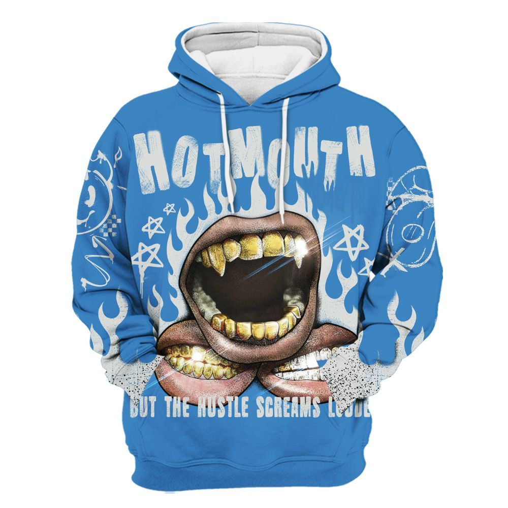 Hoodie To Match Low Carolina 17s - Mouth Burning Street Style All Over Print