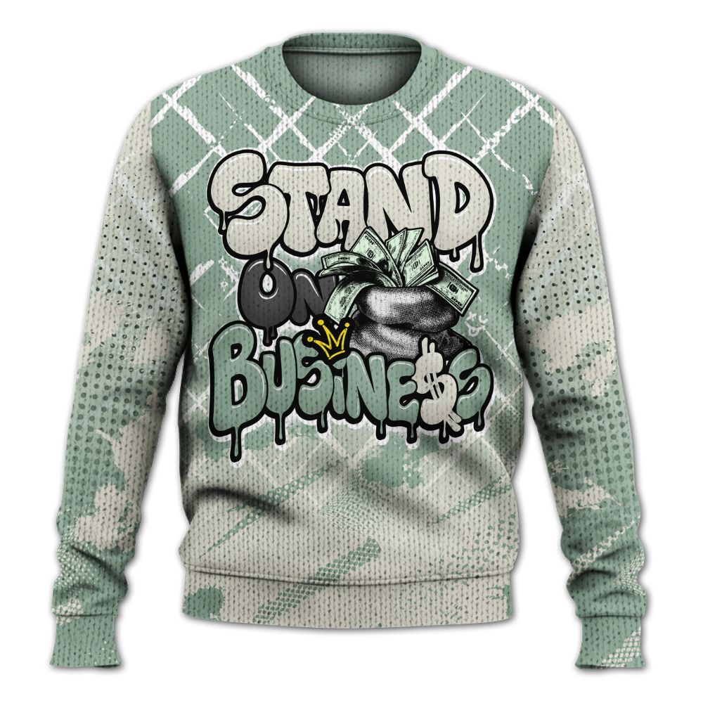 Knitted Sweater To Match Joins Year Of The Snake 5s - Halftone Stand Business Dripping