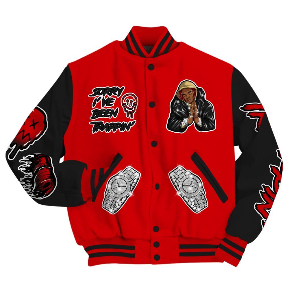 Varsity Jacket To Match Ja 2 Halloween - Trappin' Unique All Over Print