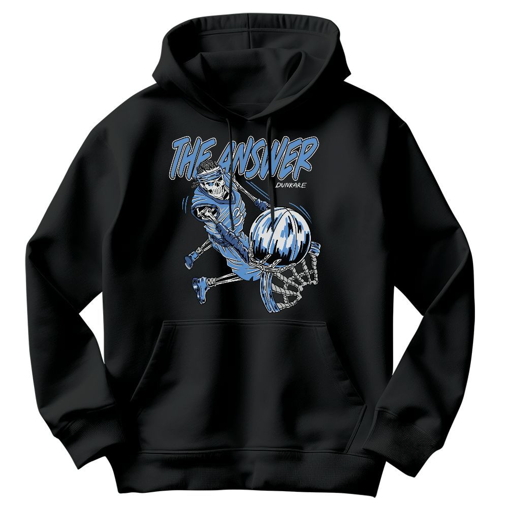 Sweatshirt To Match University Blue 6s - The Answer Skeleton Graphic