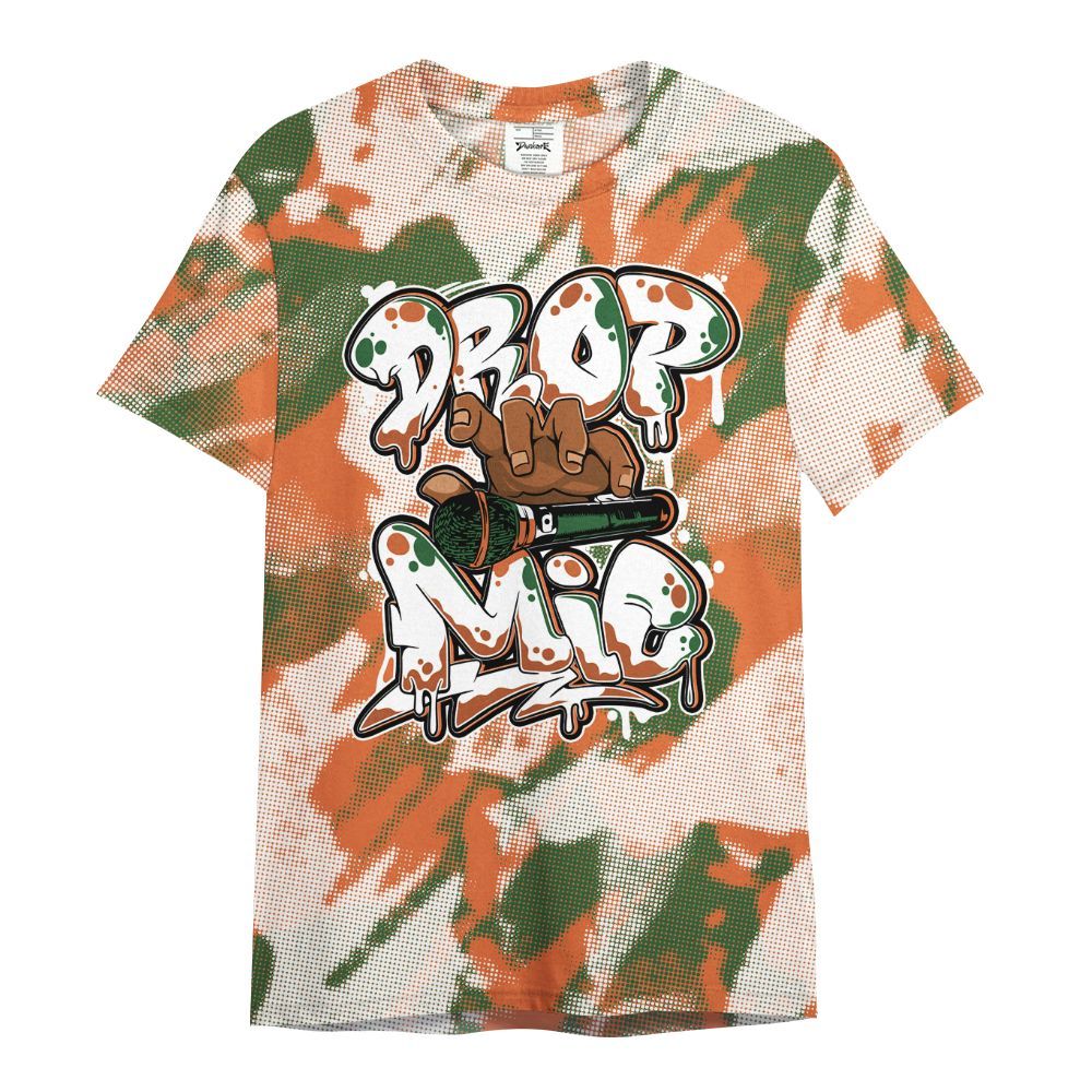 Shirt To Match Low Miami 5s - Drop Mic Abstract All Over Print