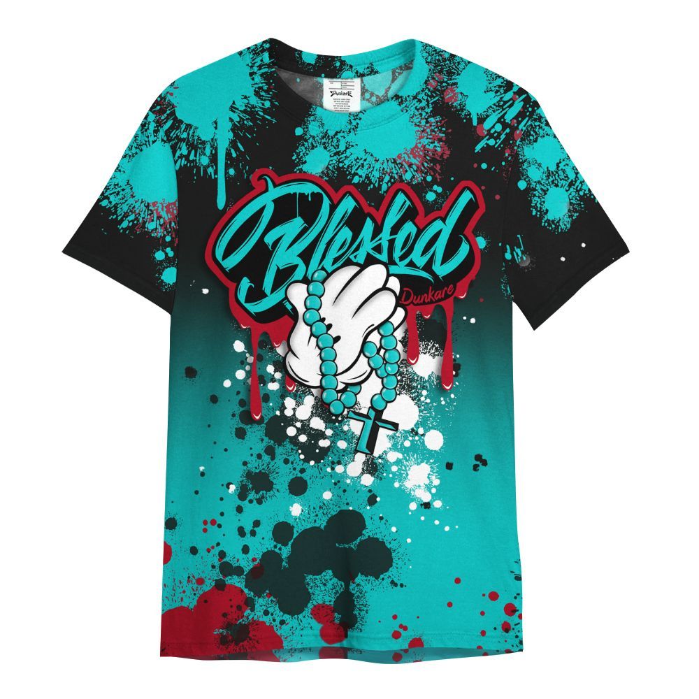 Shirt To Match Air Griffey Max 1 Freshwater - God Blessed Ink Drip All Over Print