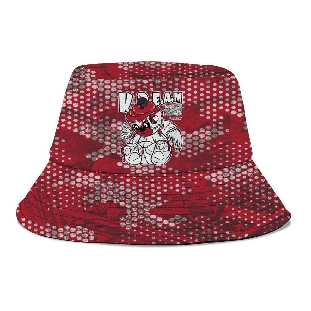Bucket Hat To Match Black Toe 14s - Loot Bear Graphic