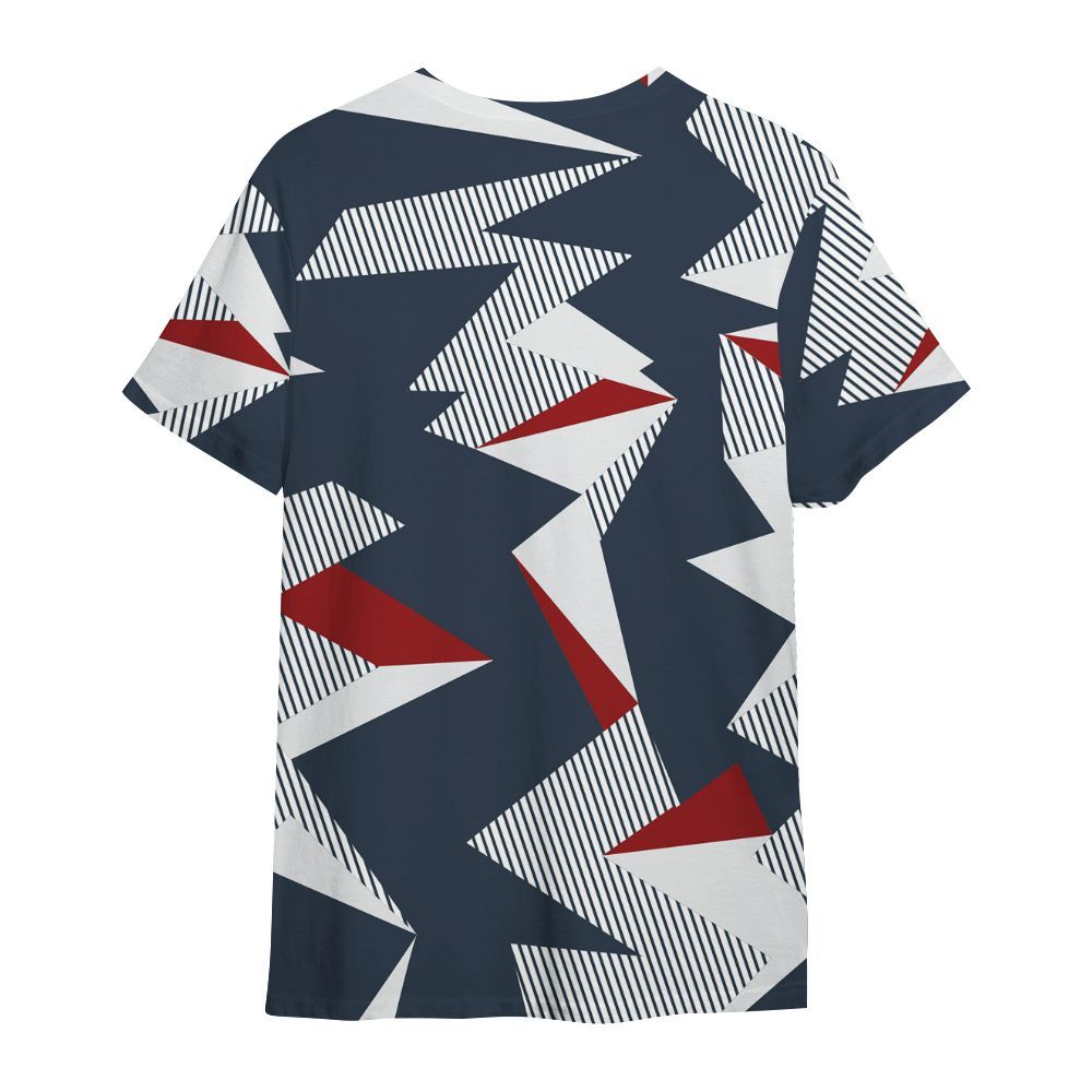 Shirt To Match Retro Olympic 6s - Geometric Camouflage Pattern All Over Print