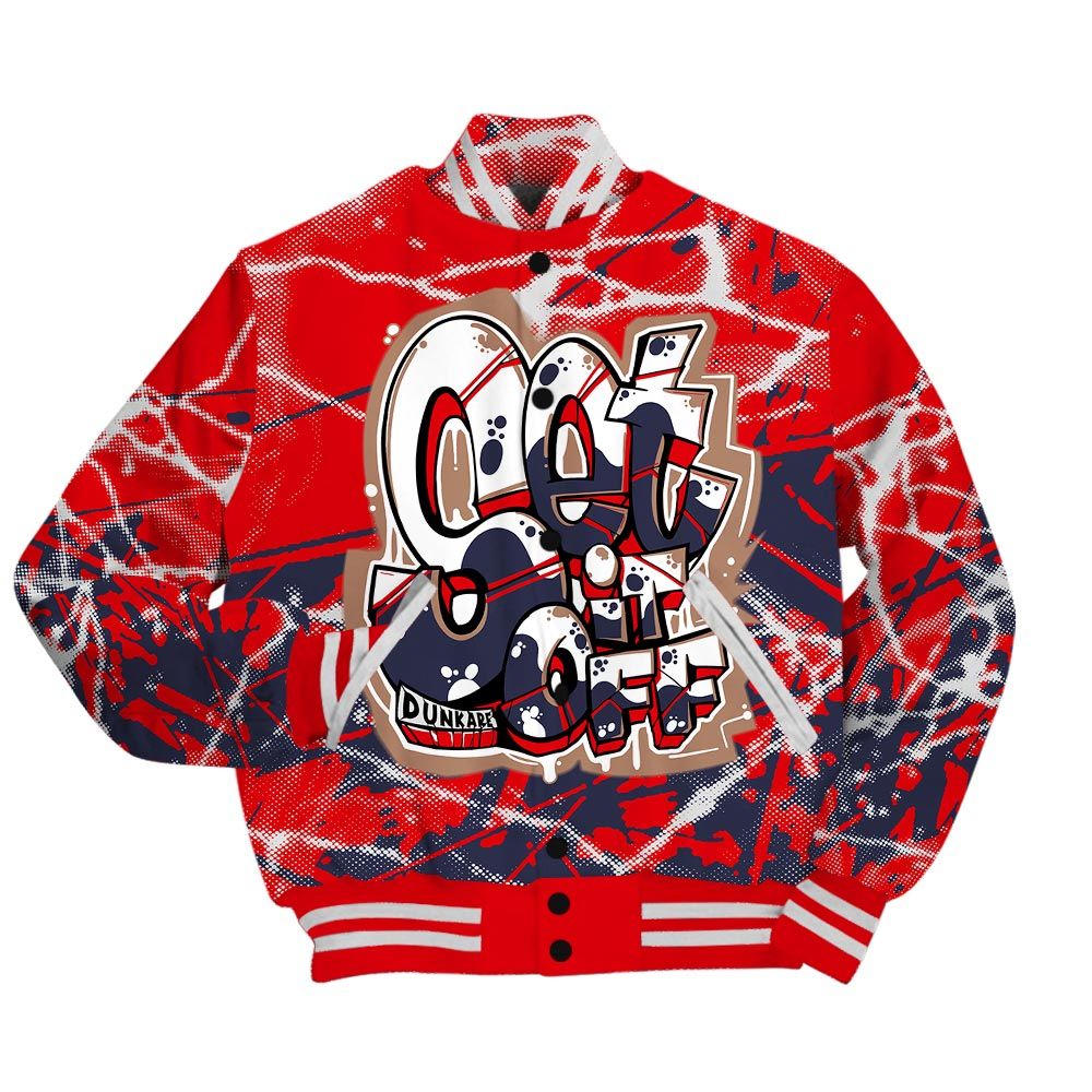 Varsity Jacket To Match Low OG Howard Bison 1s - Set It Off Profound Graphic Varsity Jacket Unisex
