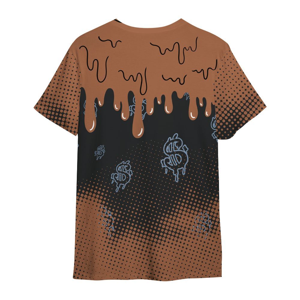 Shirt To Match Air Foamposite Metallic Copper - Loot Bear Unique Drip All Over Print