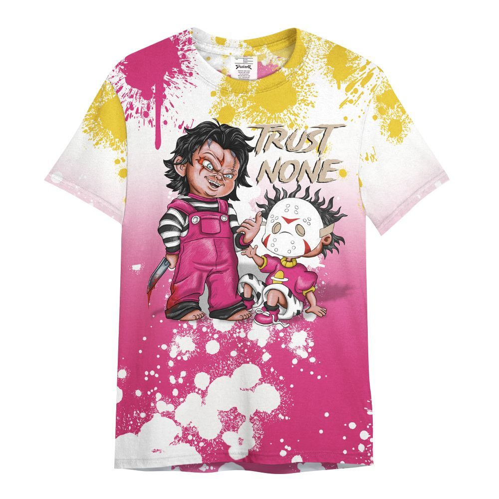 Shirt To Match Comic 4s - Trust No One Scary All Over Print