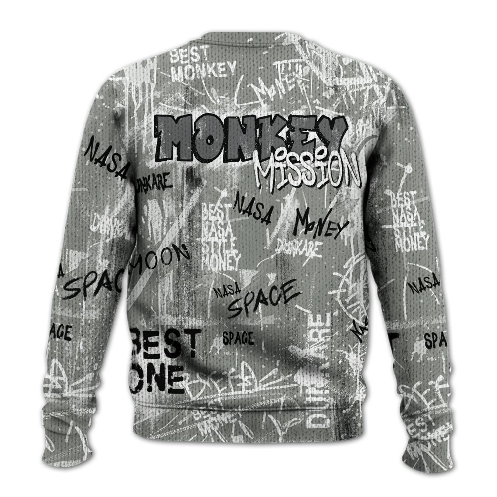 Knitted Sweater To Match Paris Olympics 4s - Monkey Misson Space