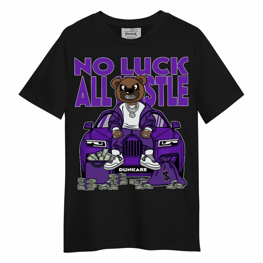 Shirt To Match Retro Dark Iris 3s - So Unlucky Bear Unisex Shirt