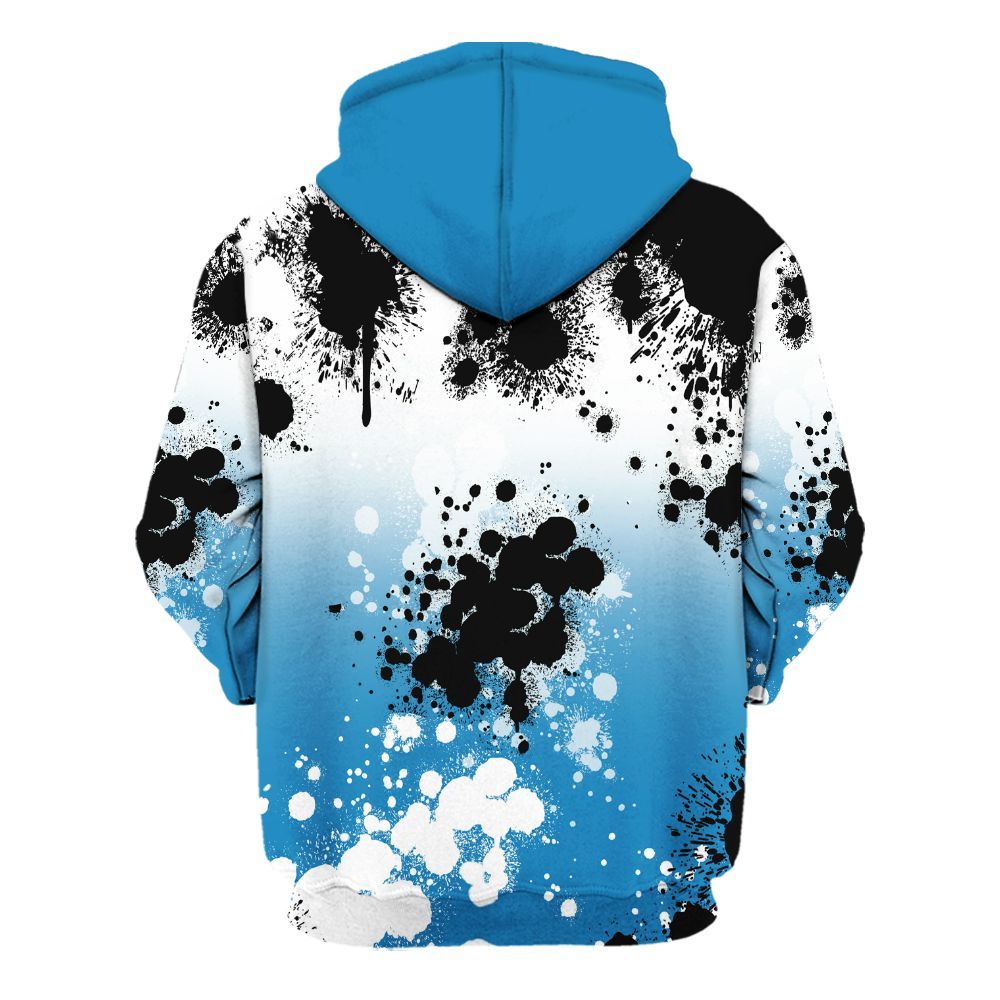 Hoodie To Match Retro University Blue 9s - Trust No One Scary All Over Print