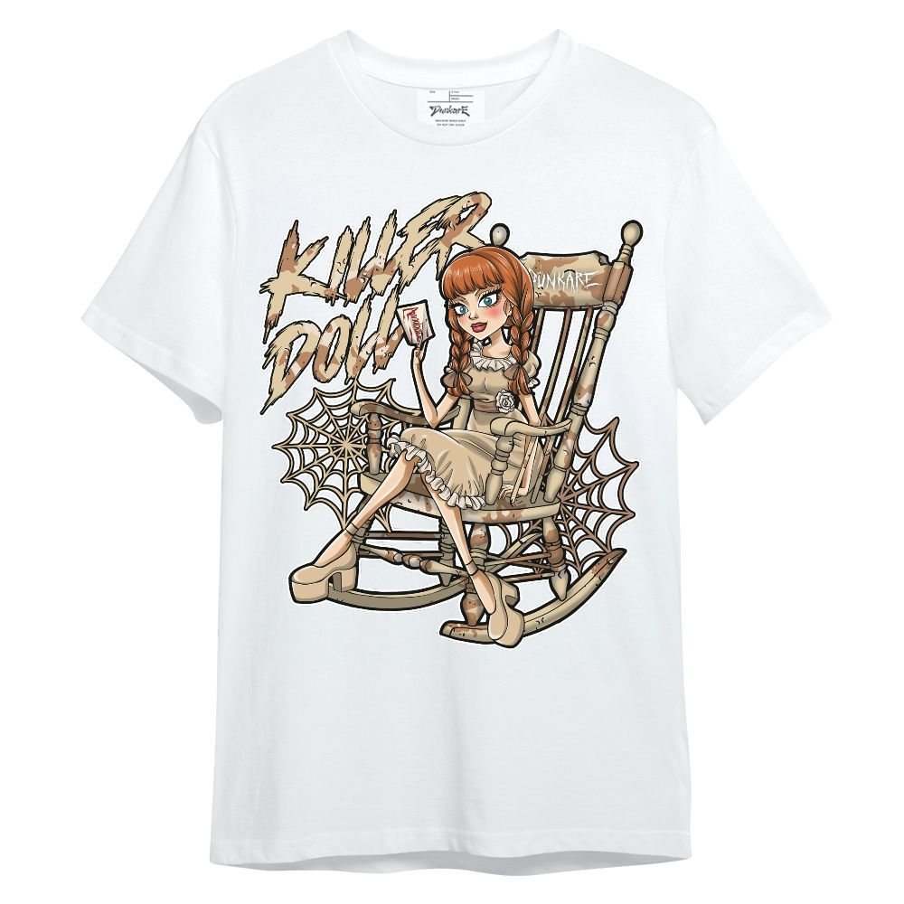 Shirt To Match Desert Camo 3s - Killer Doll-A Halloween Unisex Shirt
