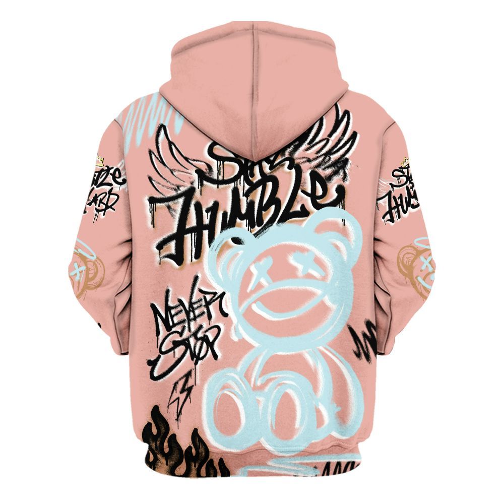 Hoodie To Match Dunk Low Glacier Arctic - Humble Drip Streetwear Graffity All Over Print