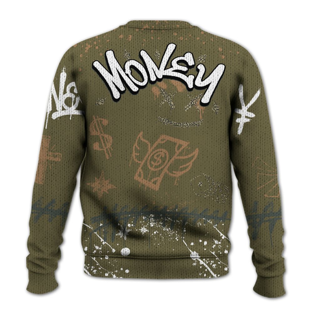 Sweater To Match Retro Family Affair 3s - Everybody Paid In Full Crayon Graphic