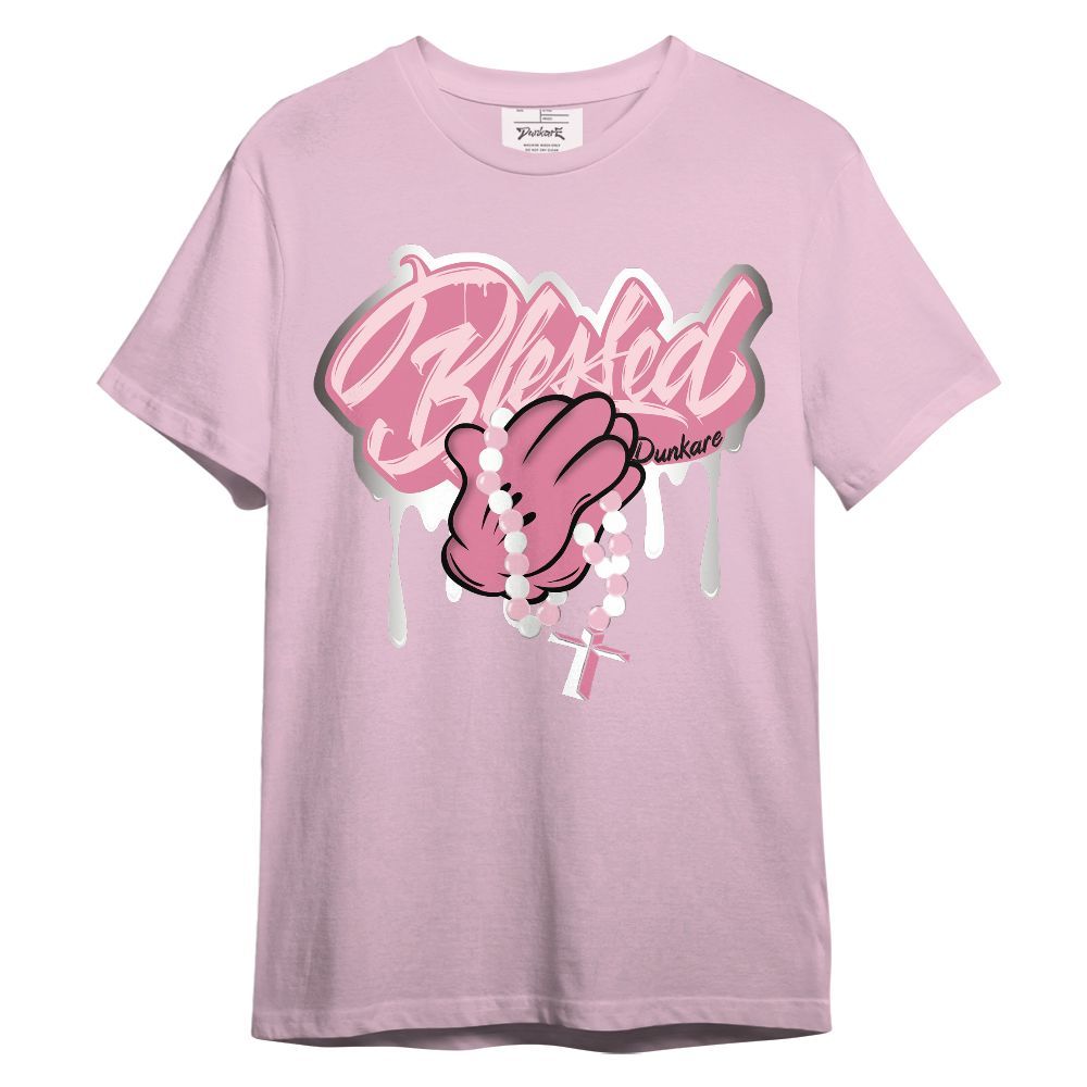 Shirt To Match GS Pearl Pink 12s - God Blessed Drip Graphic