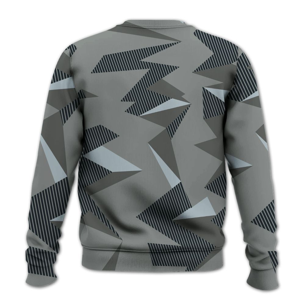 Sweatshirt To Match Retro Georgetown 6s - Geometric Camouflage Pattern All Over Print