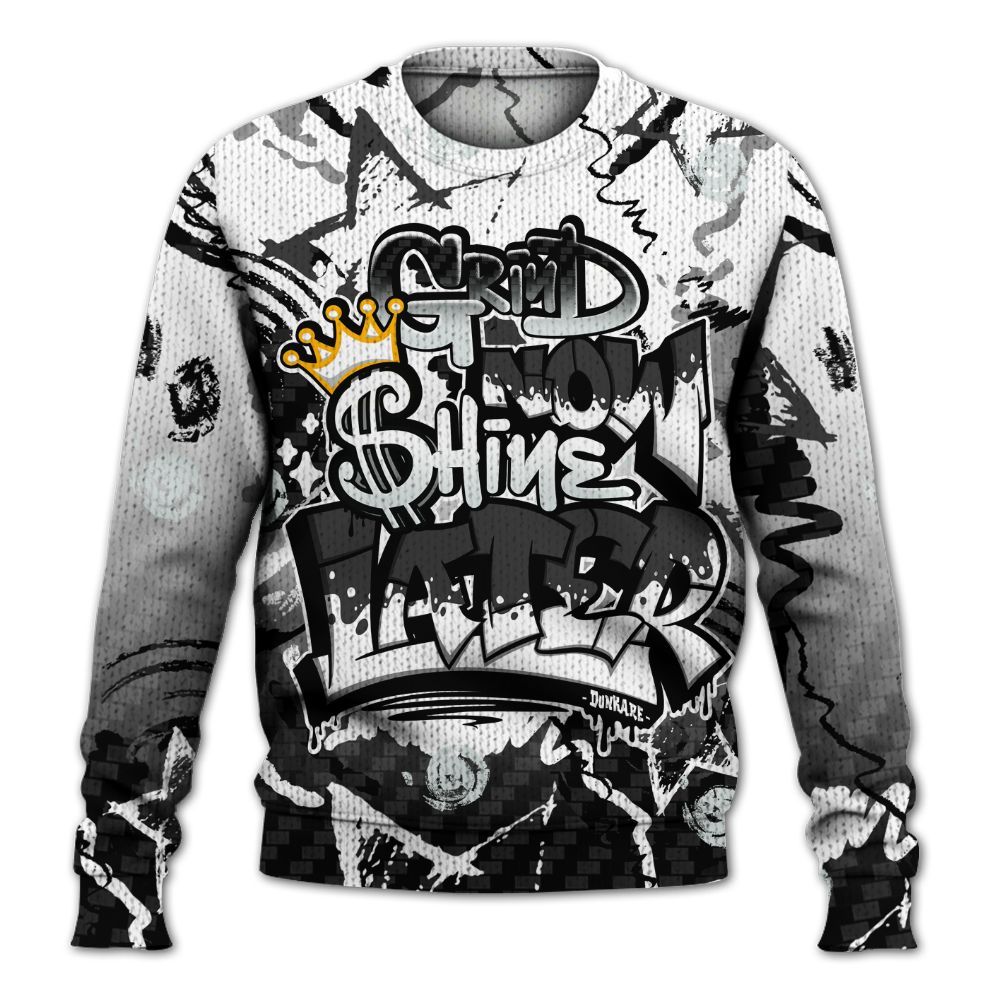 Knitted Sweater To Match Kobe 9 Protro Halo - Grind Shine Later Drip