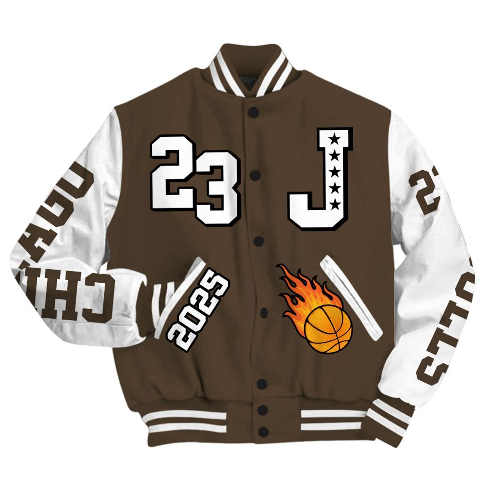 Varsity Jacket To Match Palomino 1s - Chicago 23 Basketball All Over Print