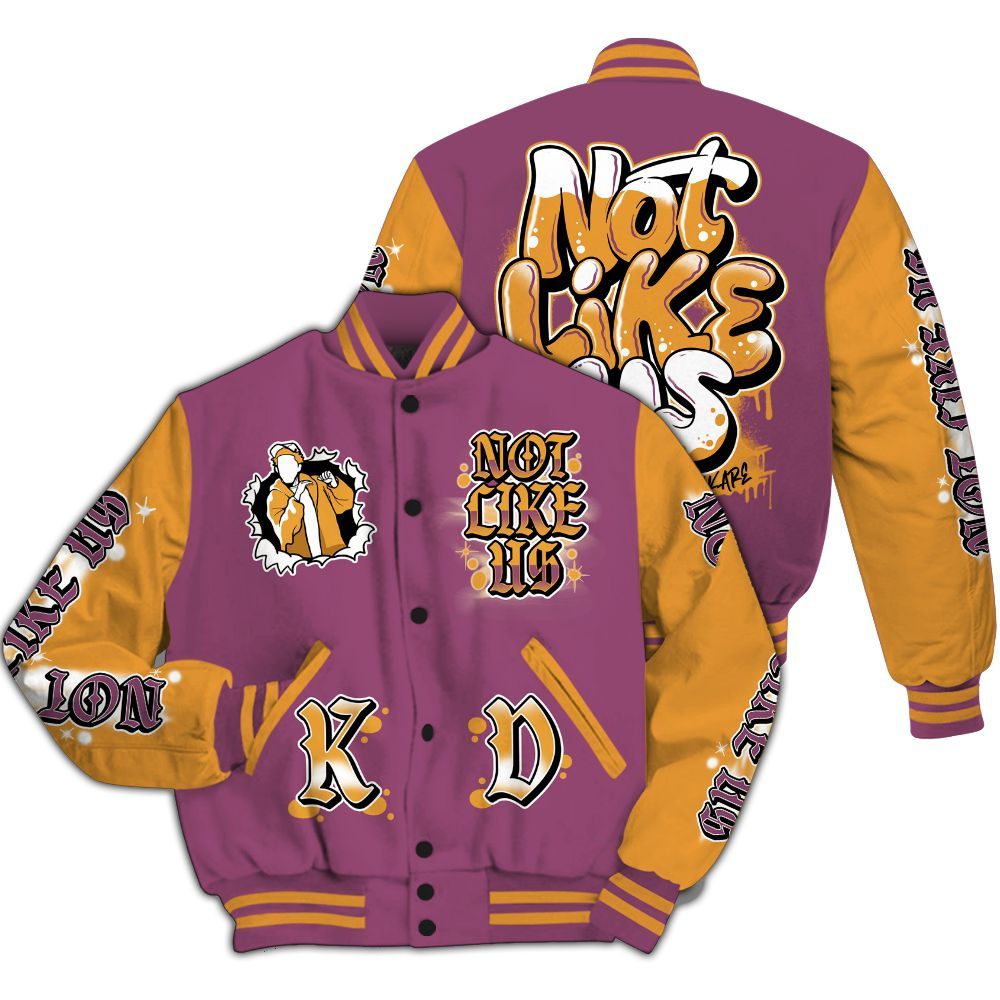 Varsity Jacket To Match High OG Brotherhood 1s - None Like Us Graphic All Over Print