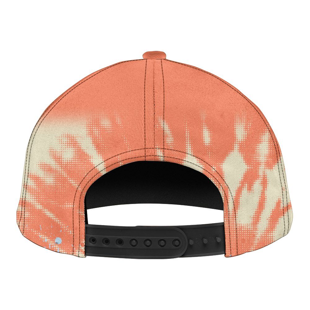 Snapback To Match DJ Khaled Crimson Bliss 5s - Tie Dye Graphic