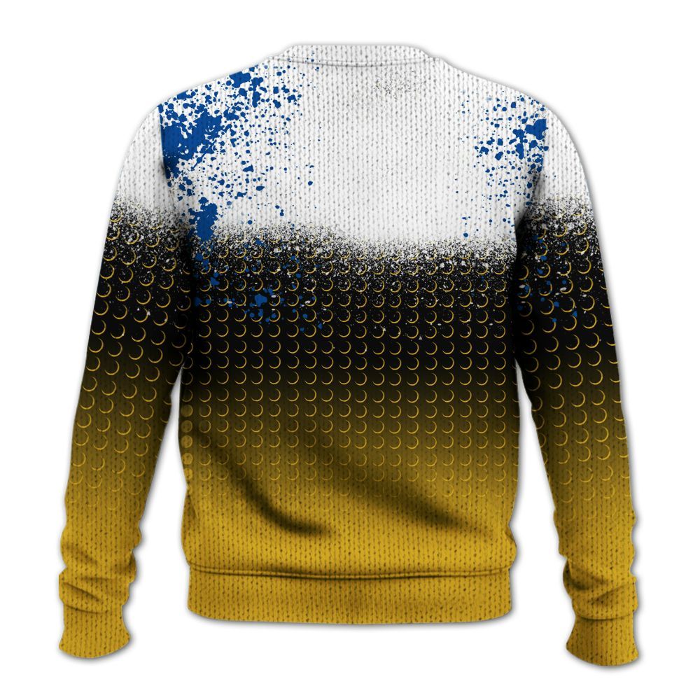 Knitted Sweater To Match High Laney 1s - Halftone Time Is Money
