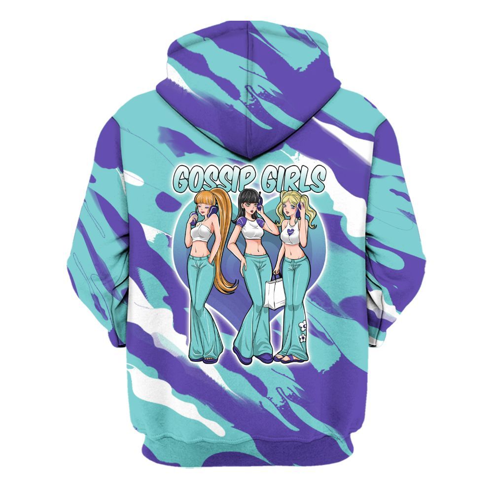 Hoodie To Match Low Hornets 1s - Gossip'Girls All Over Print