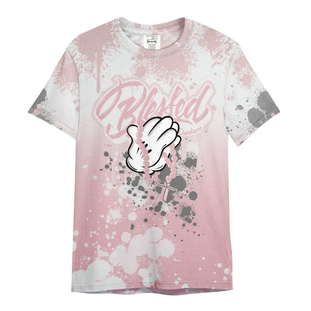 Shirt To Match Air Max DN Pink Foam - God Blessed Ink Drip All Over Print