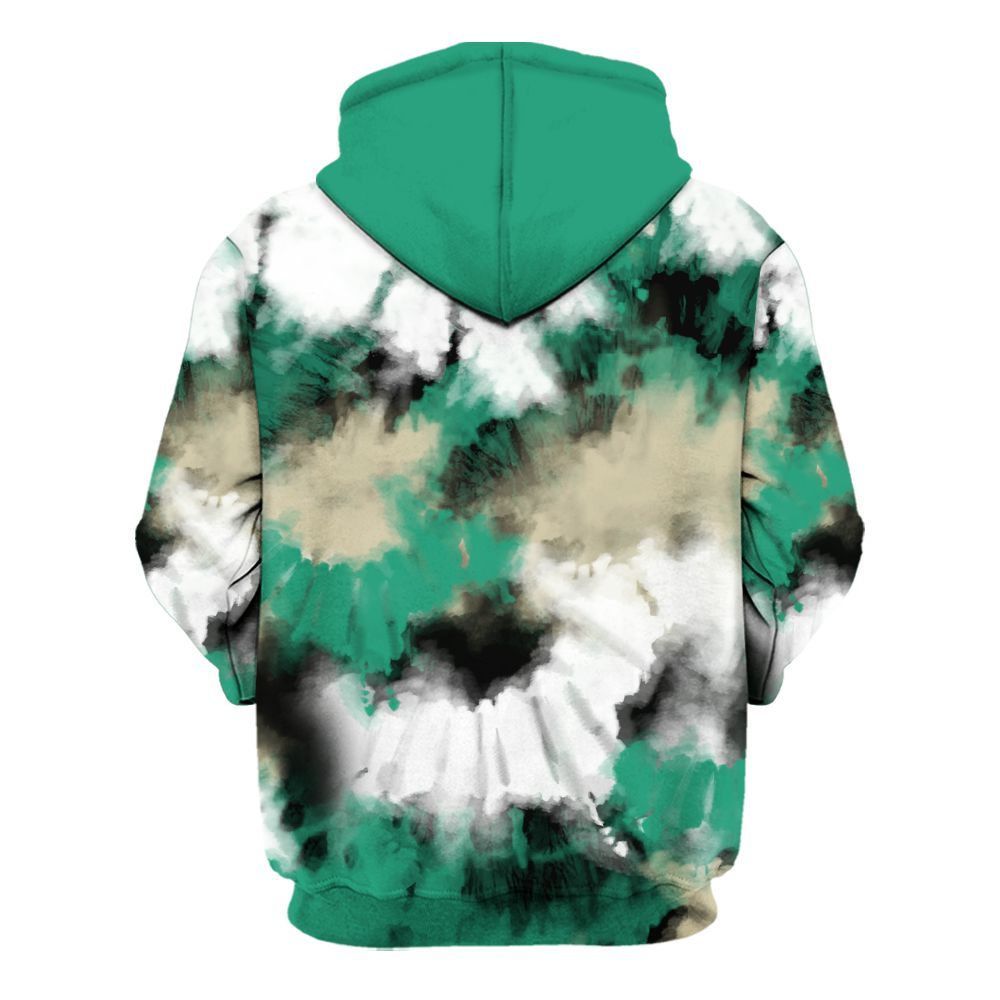 Hoodie To Match Pine Green 4s - Tie Dye FK Around Find Out All Over Print