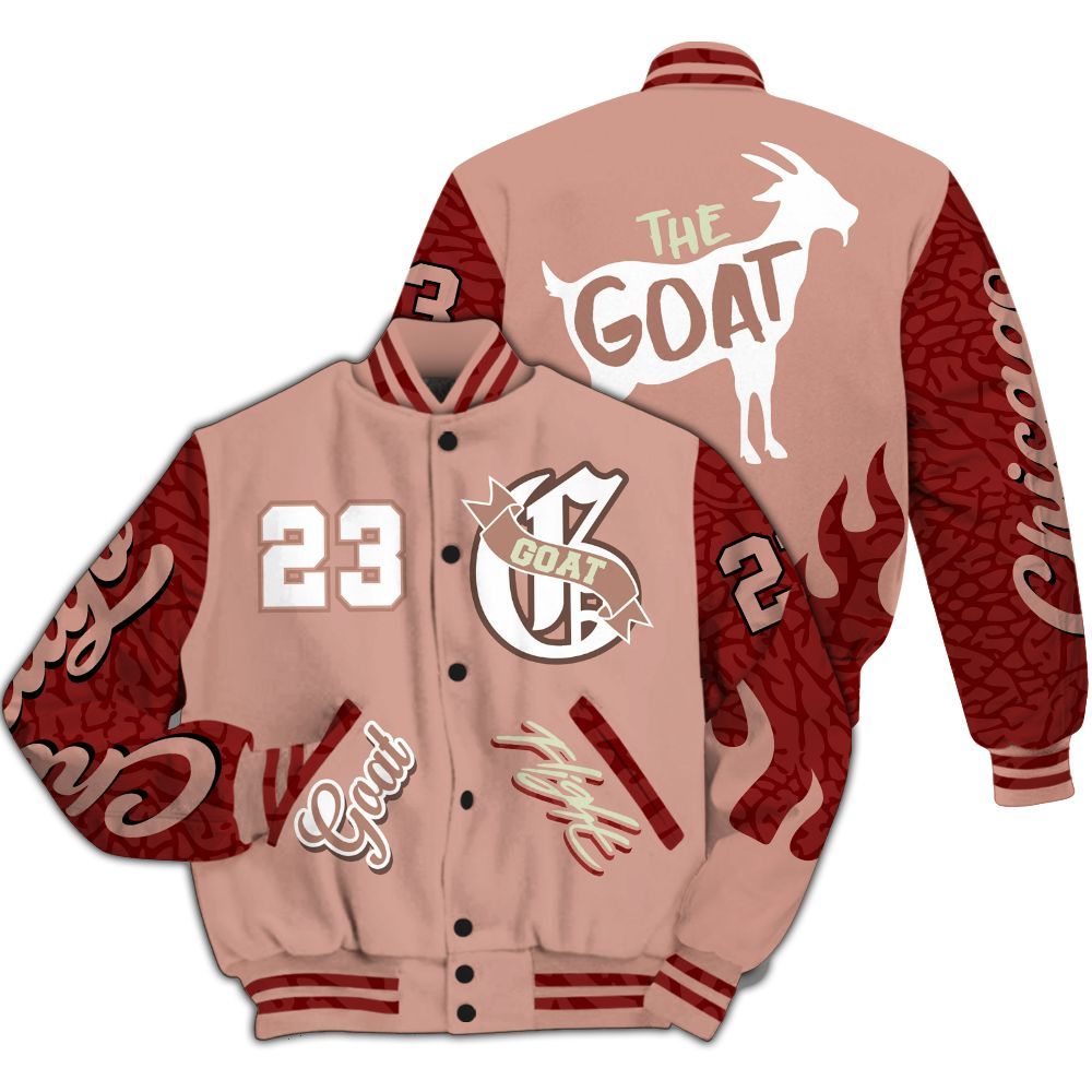 Varsity Jacket To Match Valentines Day 3s Shirt - The G.O.A.T Flight Streetwear All Over Print