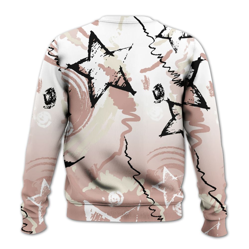 Sweatshirt To Match Air Force Low 1 Arctic Orange - Grind Shine Later Drip All Over Print