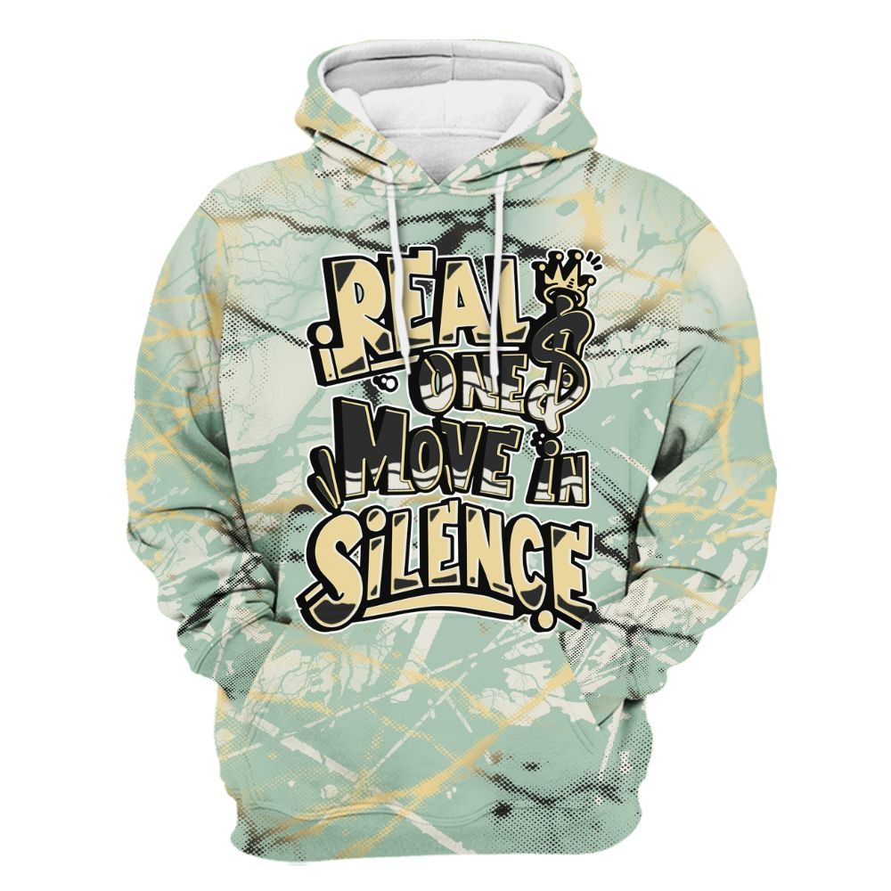 Hoodie To Match Joins Year Of The Snake 5s - Ones Move In Silence Graphic All Over Print
