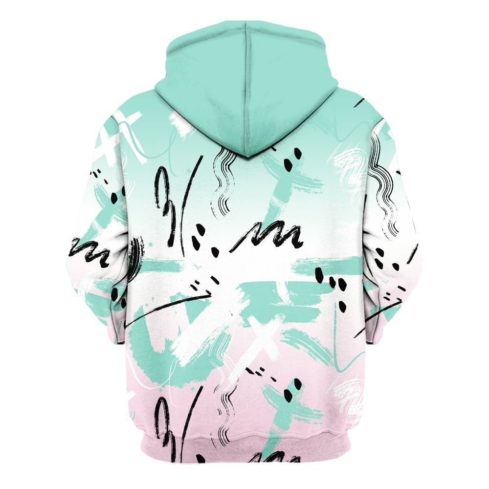 Hoodie To Match Retro Easter 5s - Money Hustle Grind Pray All Over Print