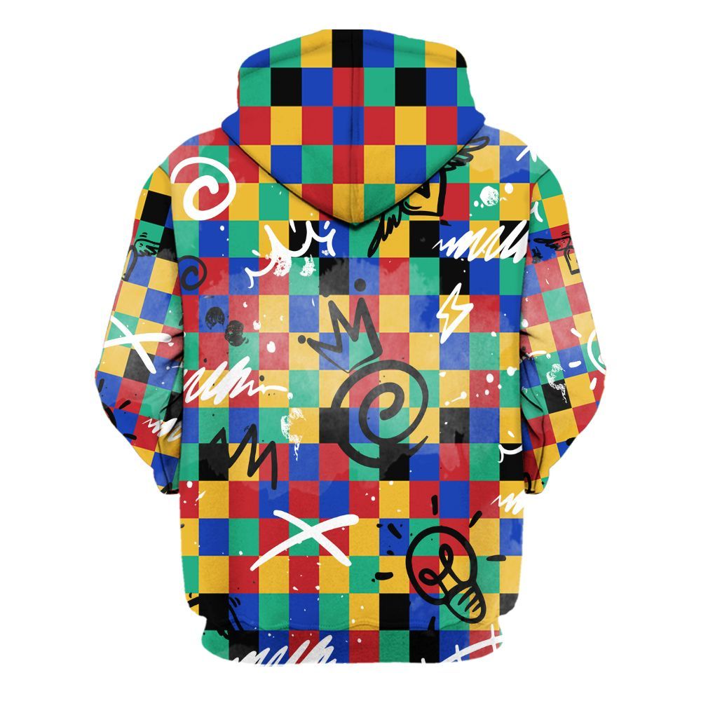 Hoodie To Match Air Rainbow Weave - Drip Been Di2ferent All Over Print