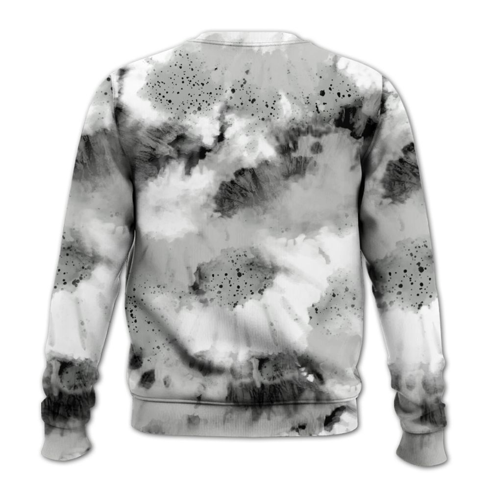 Sweatshirt To Match Retro White Oreo 4s - Tie Dye FK Around Find Out All Over Print