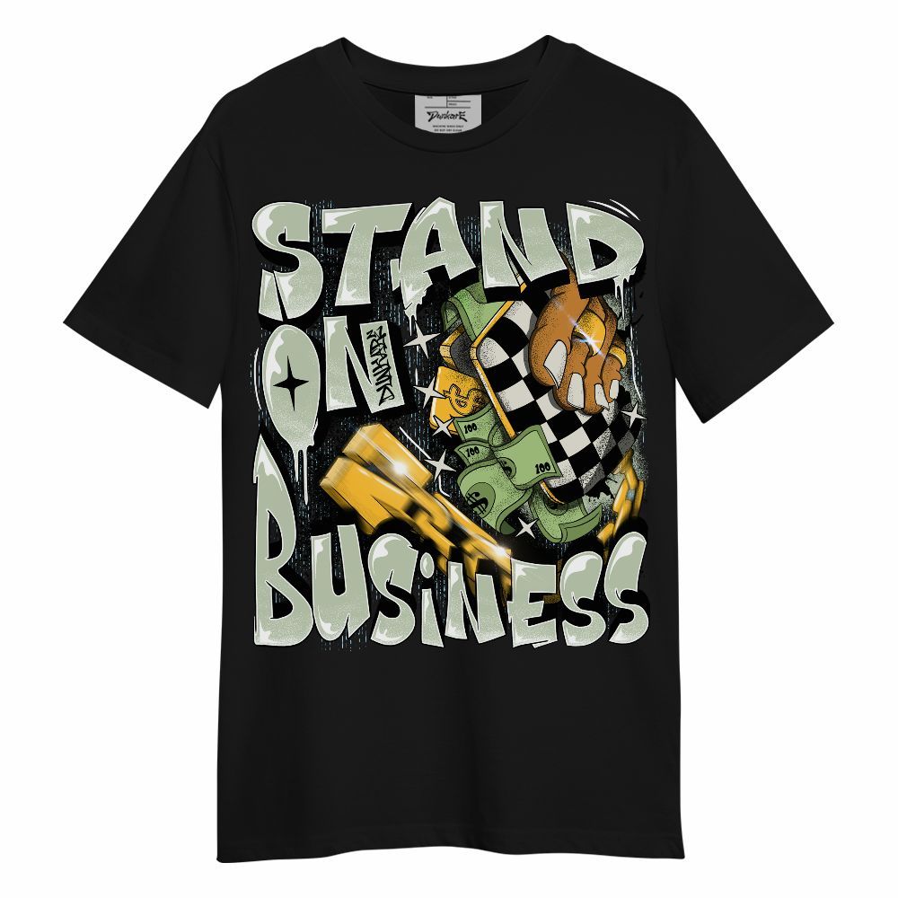 Shirt To Match Seafoam Sail 4s - Stand Business Graffiti Graphic