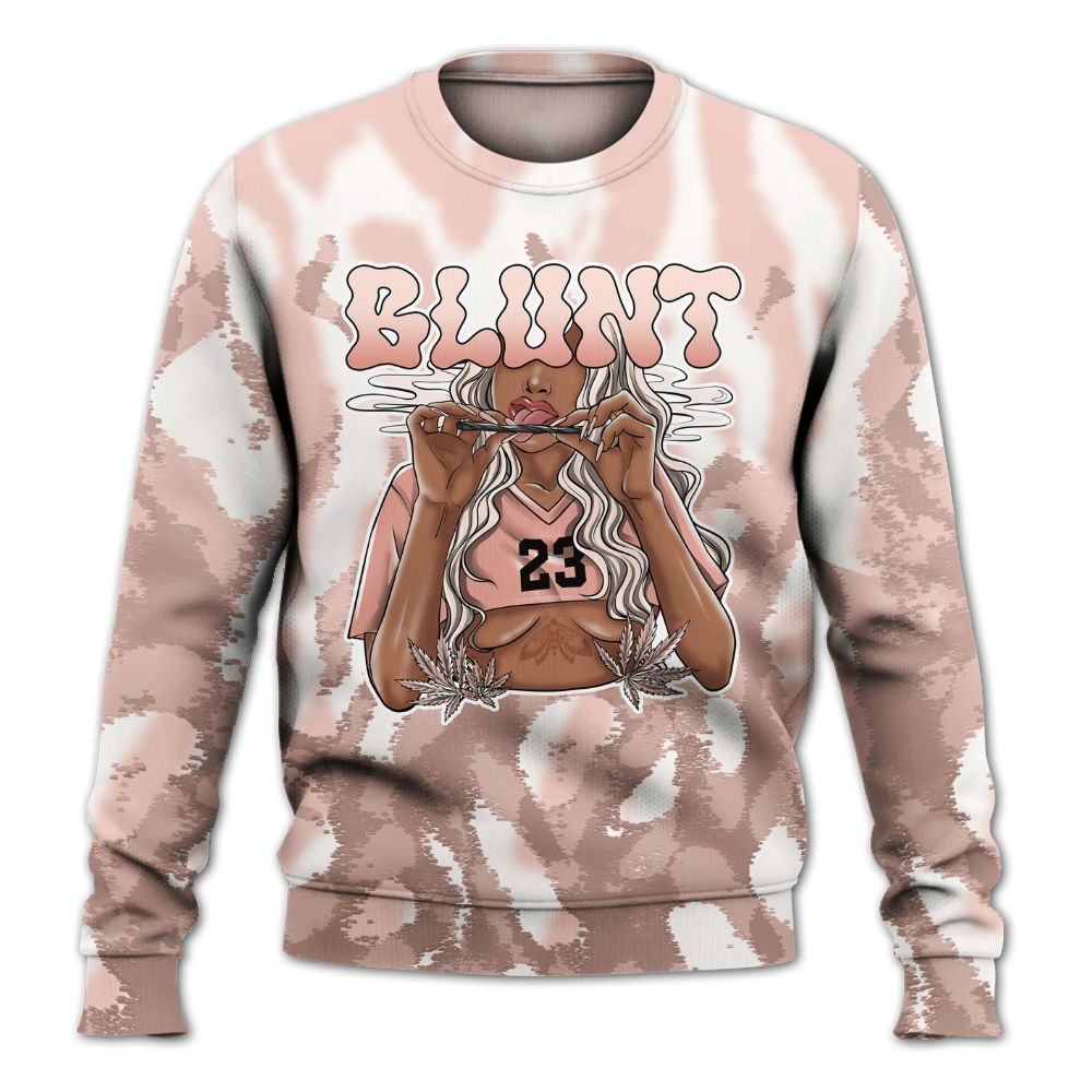 Sweatshirt To Match Low Legend Pink 11s - Bluntz Burnz All Over Print