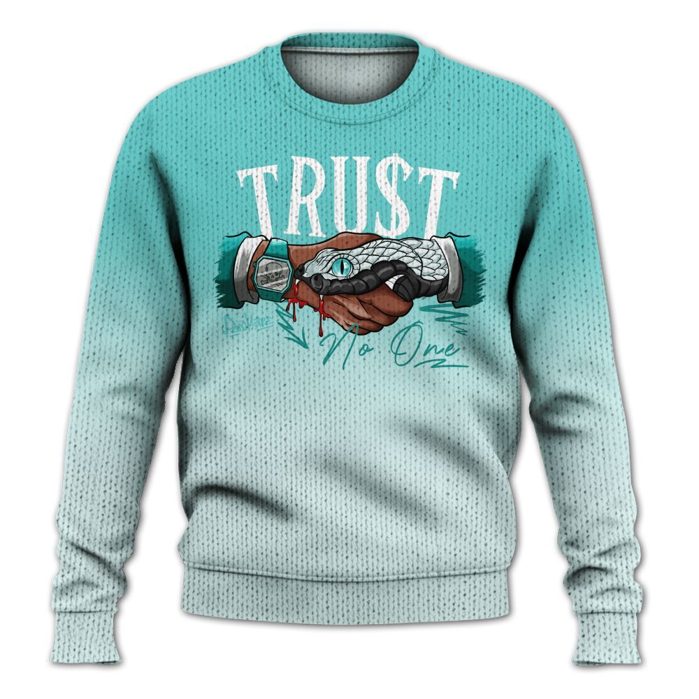 Sweater To Match KD 4 Easter 2025 - Trust No One Drip Graphic