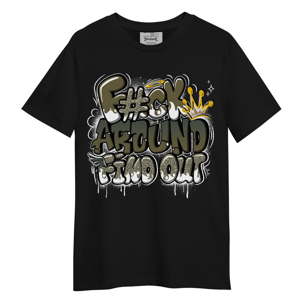 Shirt To Match Retro Family Affair 3s - FK Around Find Out Graphic