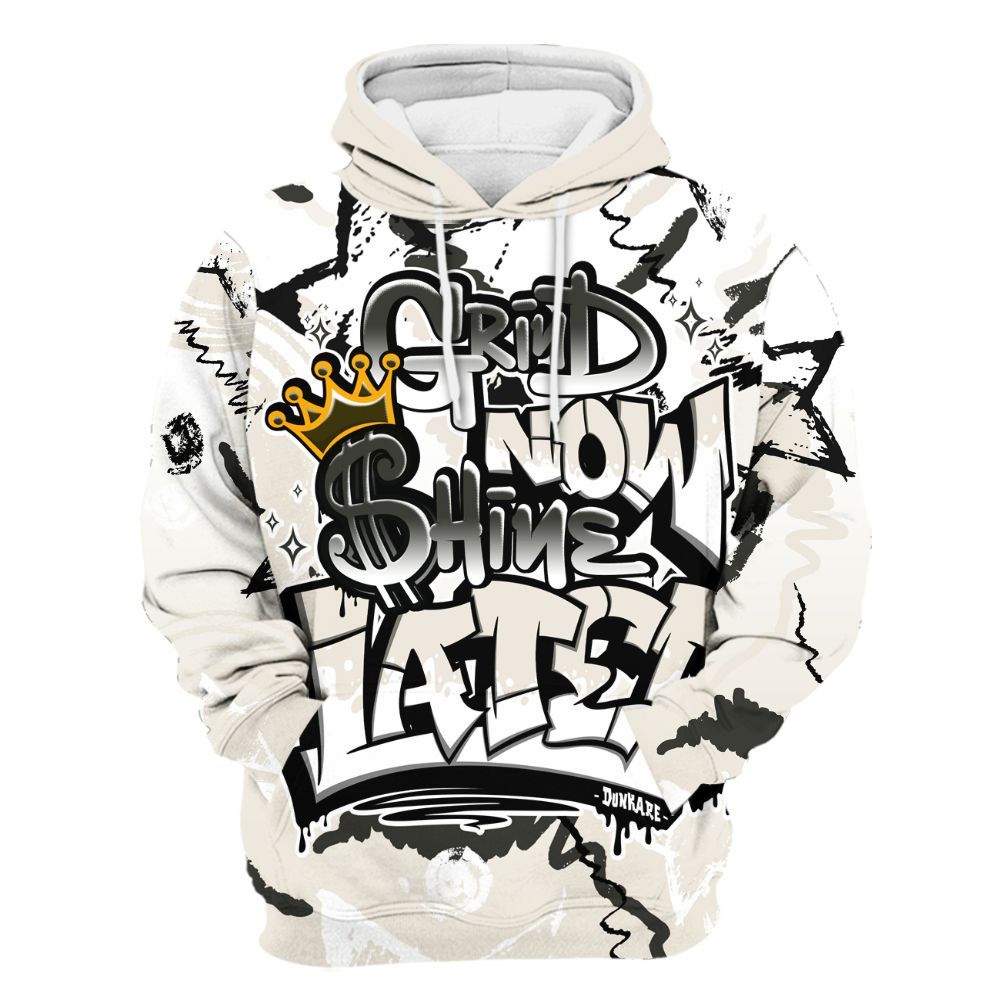 Hoodie To Match Air Max Plus Moonlight Swarovski - Grind Shine Later Drip All Over Print